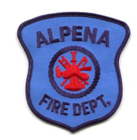 Alpena Fire Department Patch Michigan MI