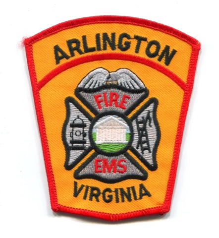 Arlington Fire EMS Department Patch Virginia VA