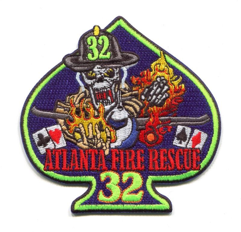 Atlanta Fire Rescue Department Station 32 Patch Georgia GA