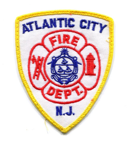 Atlantic City Fire Department Patch New Jersey NJ
