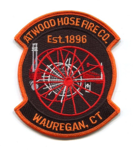 Atwood Hose Fire Company Wauregan Patch Connecticut CT