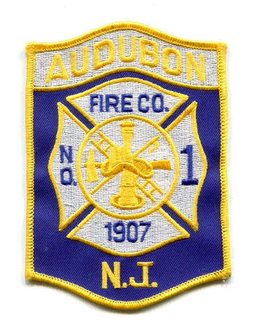 Audubon Fire Company Number 1 Patch New Jersey NJ