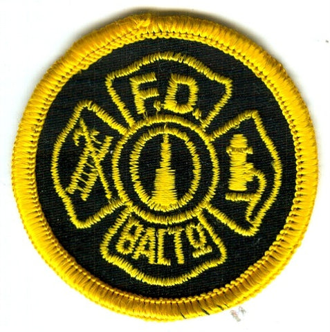 Baltimore City Fire Department Patch Maryland MD