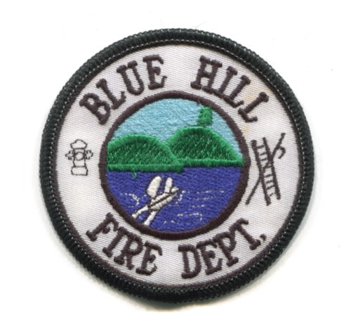 Blue Hill Fire Department Patch Maine ME