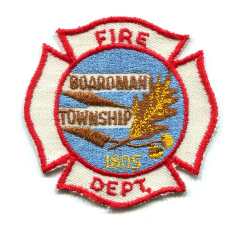 Boardman Township Fire Department Patch Ohio OH