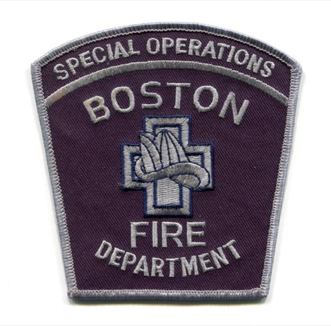 Boston Fire Department Special Operations Patch Massachusetts MA