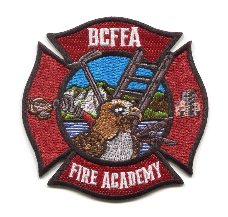 Boulder County Fire Fighters Association Fire Academy Patch Colorado CO