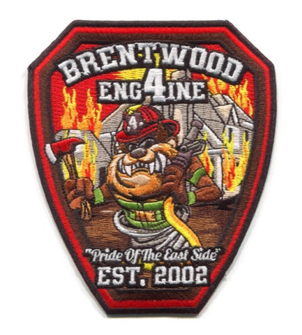 Brentwood Fire Rescue Department Station 4 Patch Tennessee TN