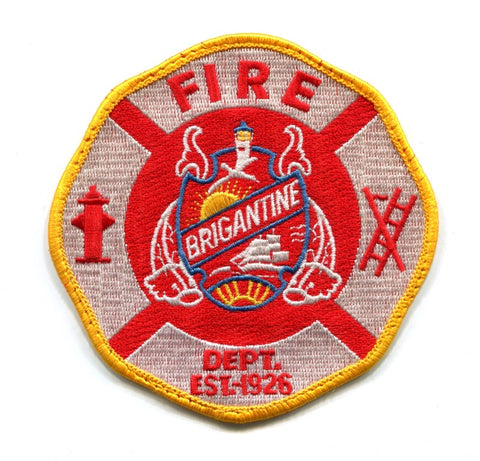 Brigantine Fire Department Patch New Jersey NJ