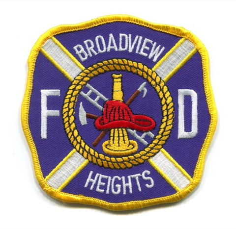 Broadview Heights Fire Department Patch Ohio OH