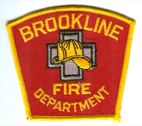 Brookline Fire Department Patch Massachusetts MA