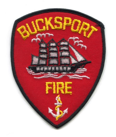 Bucksport Fire Department Patch Maine ME