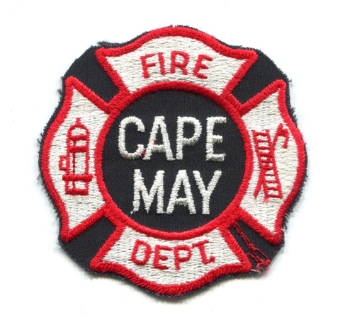 Cape May Fire Department Patch New Jersey NJ