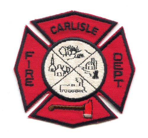 Carlisle Fire Department Patch Ohio OH