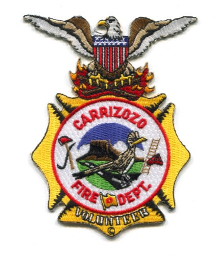 Carrizozo Volunteer Fire Department Patch New Mexico NM