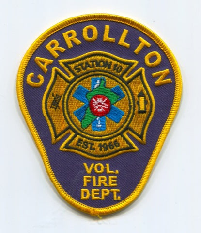 Carrollton Volunteer Fire Department Station 10 Patch Virginia VA