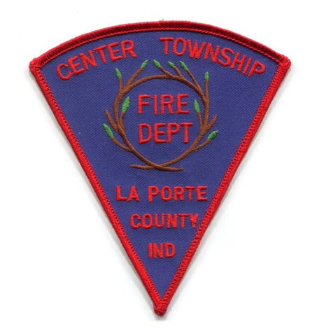 Center Township Fire Department LaPorte County Patch Indiana IN
