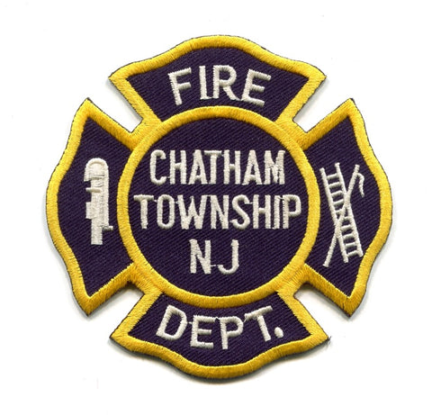 Chatham Township Fire Department Patch New Jersey NJ