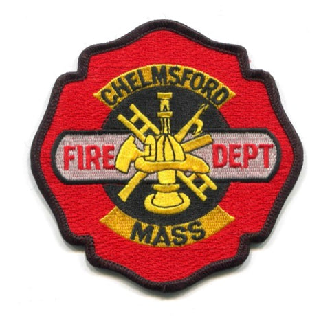 Chelmsford Fire Department Patch Massachusetts MA
