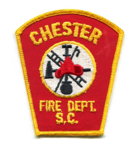 Chester Fire Department Patch South Carolina SC