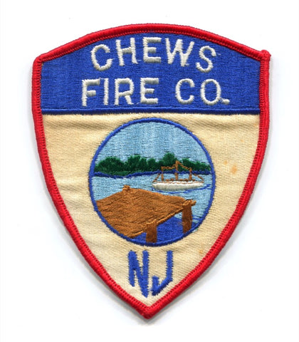 Chews Fire Company Patch New Jersey NJ
