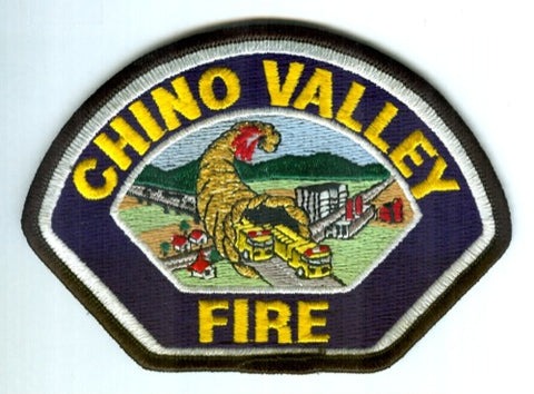 Chino Valley Fire Department Patch California CA