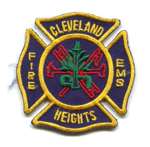 Cleveland Heights Fire Department Patch Ohio OH