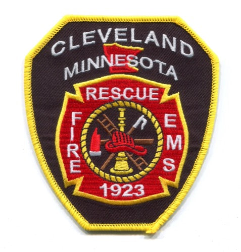 Cleveland Fire Rescue Department Patch Minnesota MN