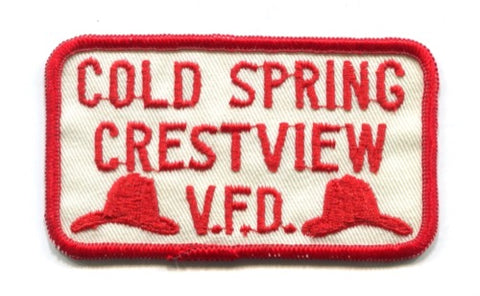 Cold Spring Crestview Volunteer Fire Department Patch Kentucky KY