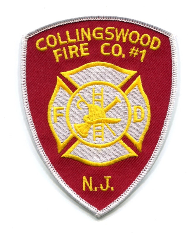 Collingswood Fire Company Number 1 Patch New Jersey NJ