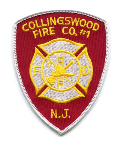 Collingswood Fire Company Number 1 Patch New Jersey NJ