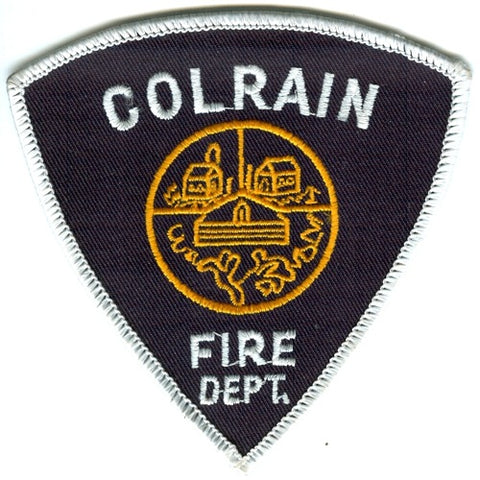Colrain Fire Department Patch Massachusetts MA