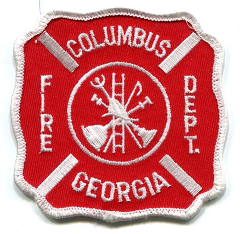 Columbus Fire Department Patch Georgia GA