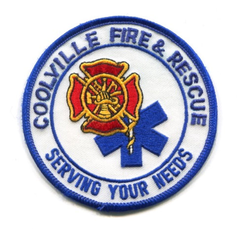 Coolville Fire Rescue Department Patch Ohio OH
