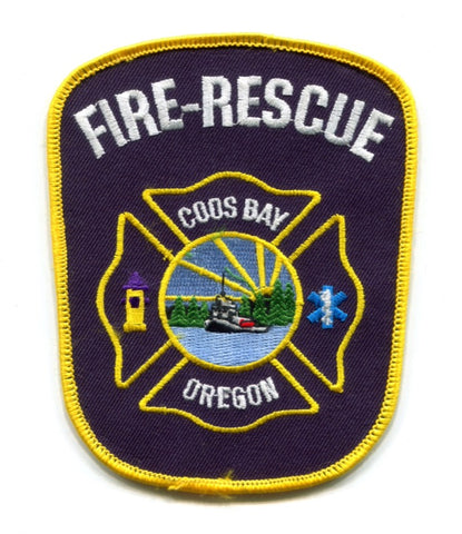 Coos Bay Fire Rescue Department Patch Oregon OR
