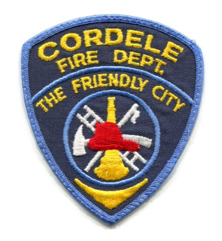 Cordele Fire Department Patch Georgia GA