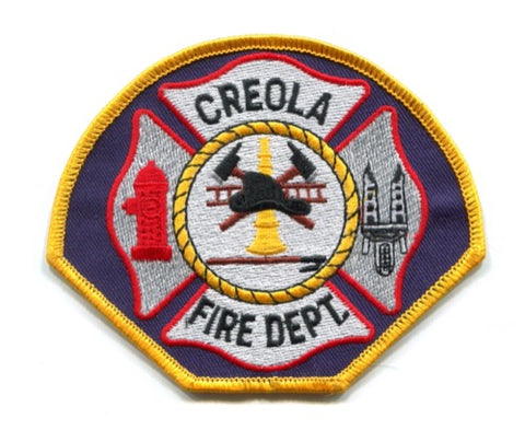 Creola Fire Department Patch Alabama AL