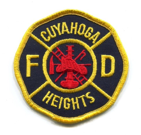 Cuyahoga Heights Fire Department Patch Ohio OH
