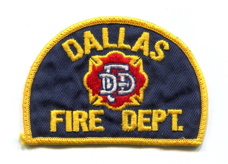 Dallas Fire Department Patch Texas TX