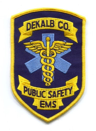 Dekalb County Public Safety Emergency Medical Services EMS Patch Georgia GA