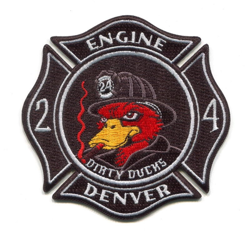 Denver Fire Department Station 24 Patch Colorado CO