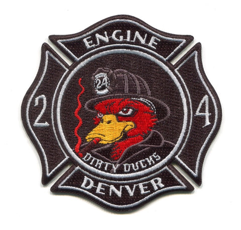 Denver Fire Department Station 24 Patch Colorado CO