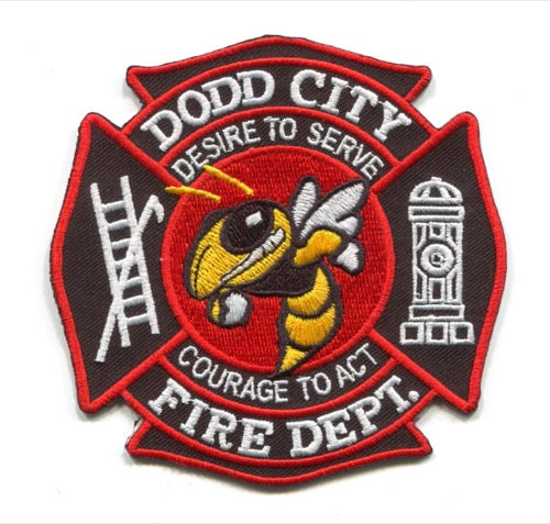 Dodd City Fire Department Patch Texas TX