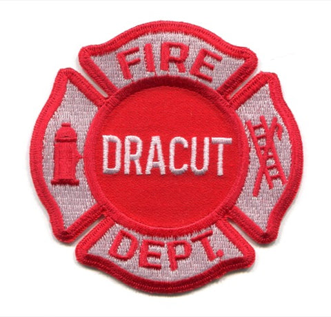 Dracut Fire Departments Patch Massachusetts MA