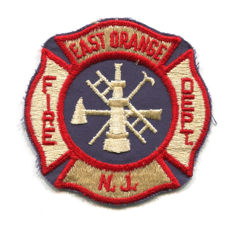 East Orange Fire Department Patch New Jersey NJ
