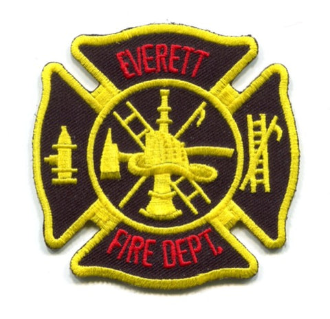 Everett Fire Department Patch Massachusetts MA