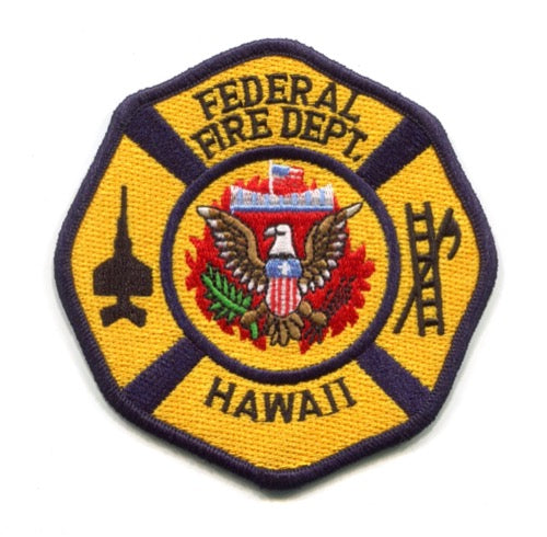 Federal Fire Department Patch Hawaii HI