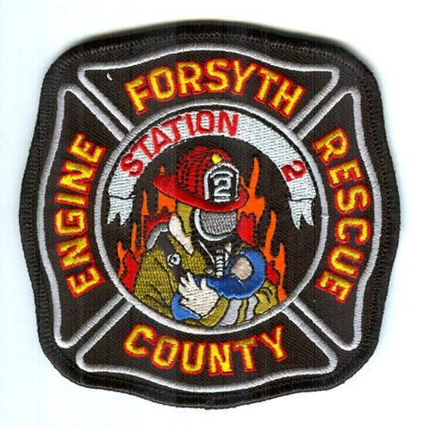 Forsyth County Fire Department Station 2 Patch Georgia GA