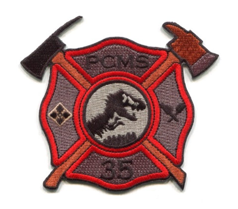 Fort Carson Fire Department Station 35 PCMS US Army Military Patch Colorado CO