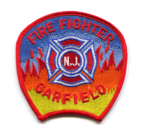 Garfield Fire Department Firefighter Patch New Jersey NJ